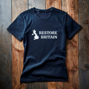 Official Logo Tee Restore Britain Shirt