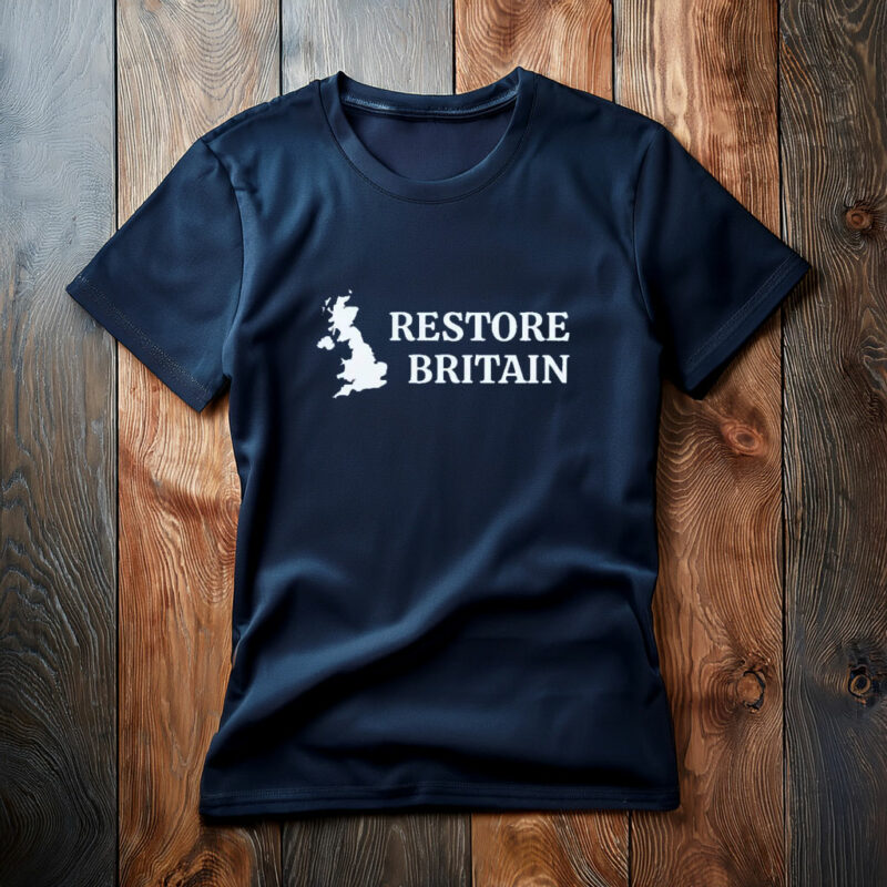 Official Logo Tee Restore Britain Shirt