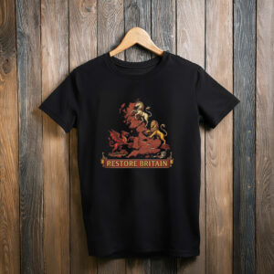 Patriotic UK Gift Restore Britain T-Shirt