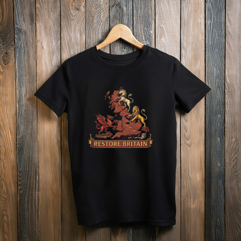 Patriotic UK Gift Restore Britain T-Shirt