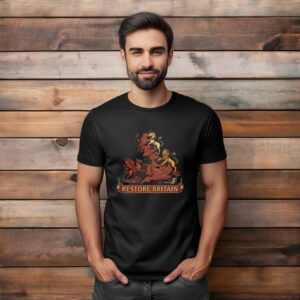 Patriotic UK Gift Restore Britain T-Shirt