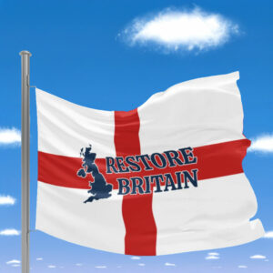 Personalised Restore Britain England Flag