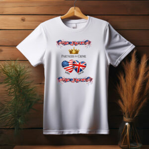 Personalized Union Jack USA Flag T-Shirt
