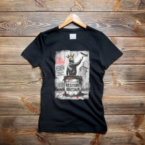 Political Street Art Restore Britain 2026 T-Shirt