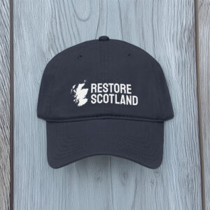 Printed Classic Fit Restore Britain Party Restore Scotland Baseball Cap