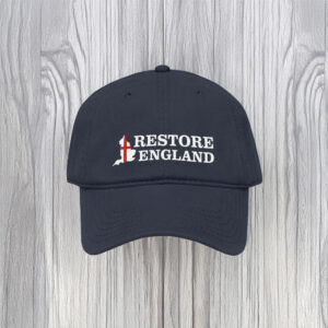 Printed Restore Britain Party English Hat UK Politics Restore England Cap