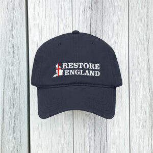 Printed Restore Britain Party English Hat UK Politics Restore England Cap