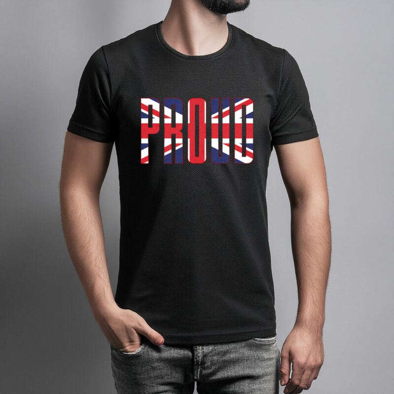 Proud To Be British T Shirt