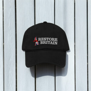 Restore Britain Cap UK Statement Embroidered Hat