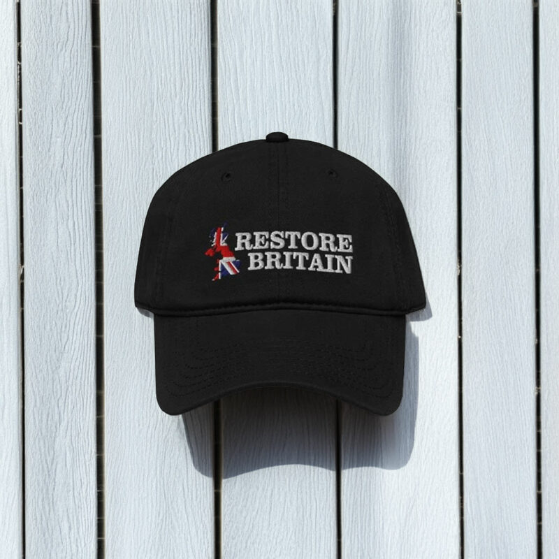 Restore Britain Cap UK Statement Embroidered Hat