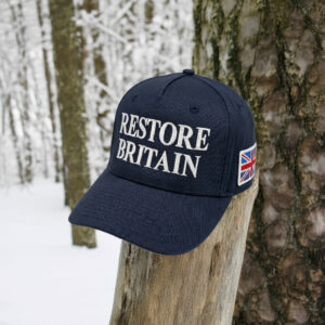 Restore Britain Embroidered Cap Classic UK Style Hat