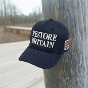 Restore Britain Embroidered Cap Classic UK Style Hat