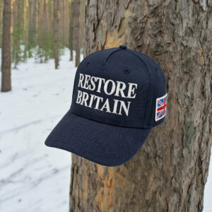 Restore Britain Embroidered Cap Classic UK Style Hat