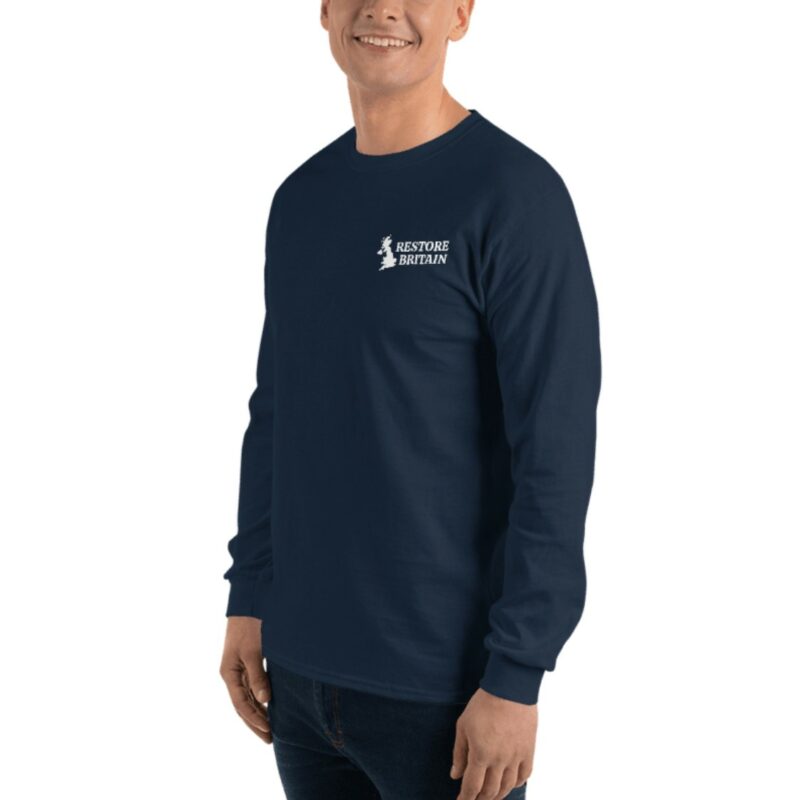 Restore Britain Embroidered Long Sleeve Shirt
