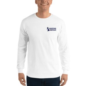 Restore Britain Embroidered Long Sleeve Shirt