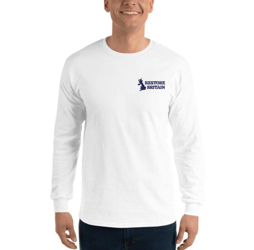 Restore Britain Embroidered Long Sleeve Shirt