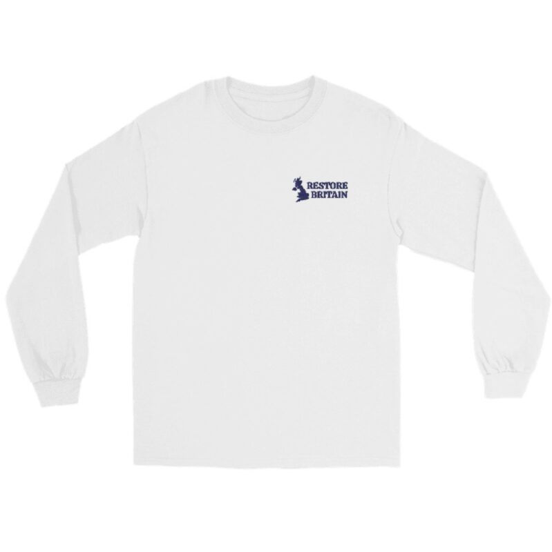 Restore Britain Embroidered Long Sleeve Shirt