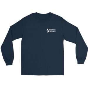 Restore Britain Embroidered Long Sleeve Shirt