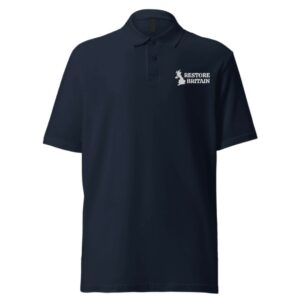 Restore Britain Embroidered Polo Shirt
