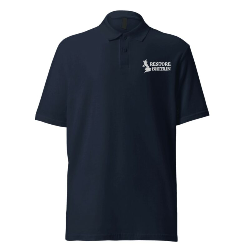 Restore Britain Embroidered Polo Shirt
