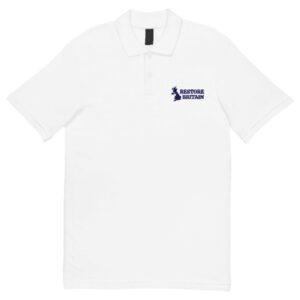 Restore Britain Embroidered Polo Shirt