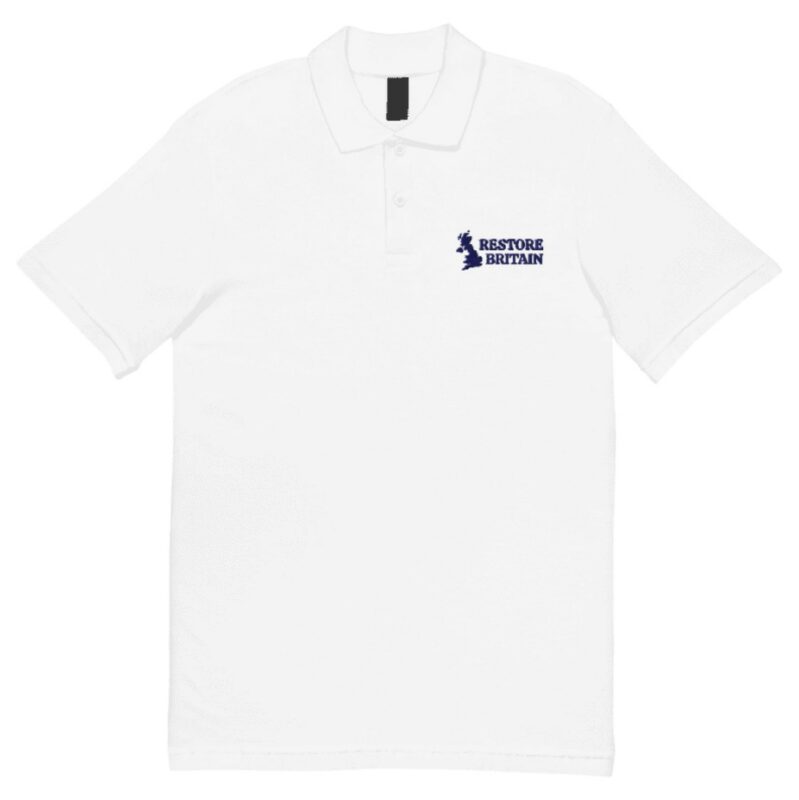 Restore Britain Embroidered Polo Shirt