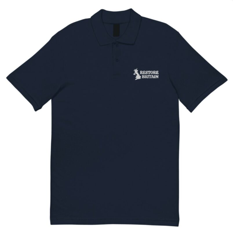 Restore Britain Embroidered Polo Shirt