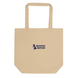 Restore Britain Embroidered Tote Bag