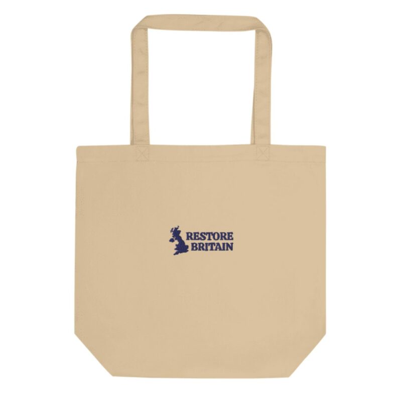 Restore Britain Embroidered Tote Bag