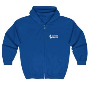 Restore Britain Embroidered Zip Hooded Sweatshirt