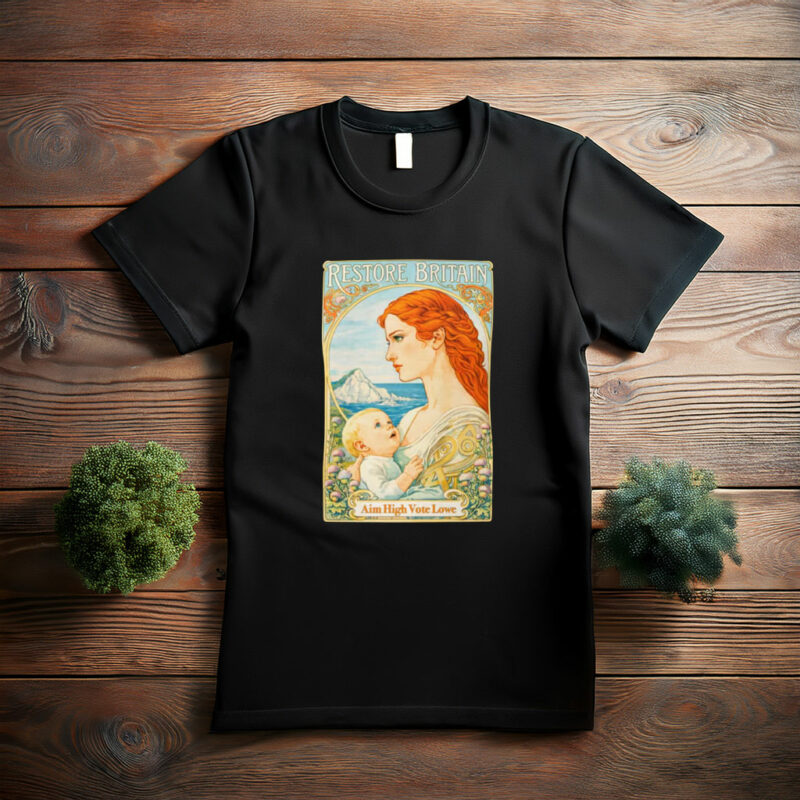 Restore Britain Flower of Albion T-Shirt