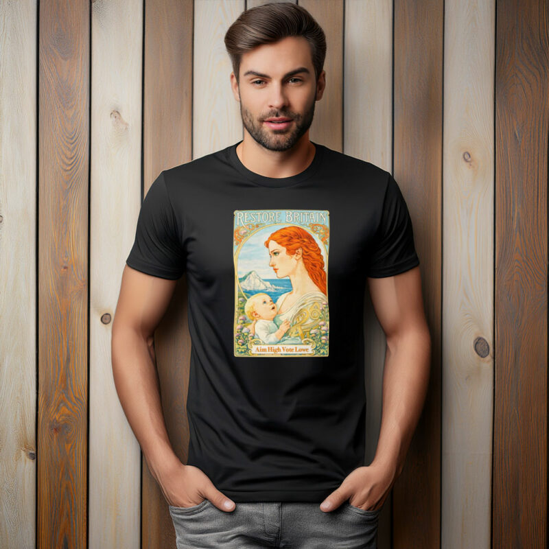 Restore Britain Flower of Albion T-Shirt