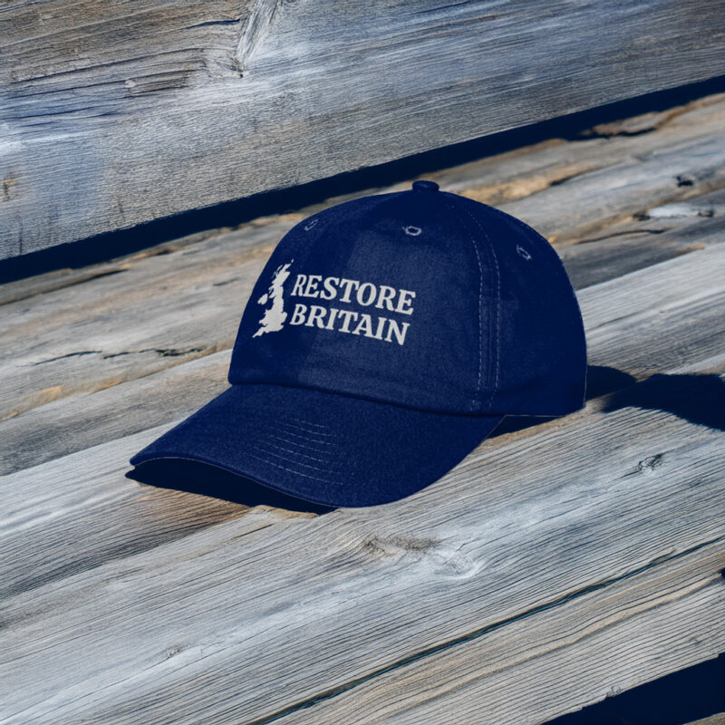 Restore Britain Hat British Pride Embroidery Cap