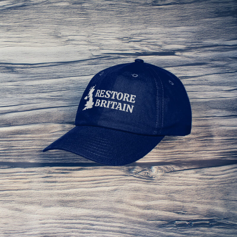 Restore Britain Hat British Pride Embroidery Cap