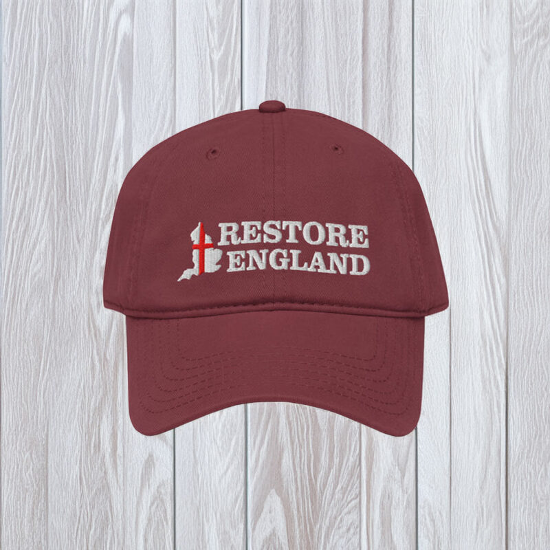Restore Britain Hat English Party Politics Restore England Cap