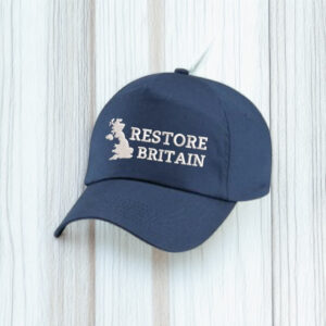Restore Britain Hat UK Patriotic Embroidery Cap