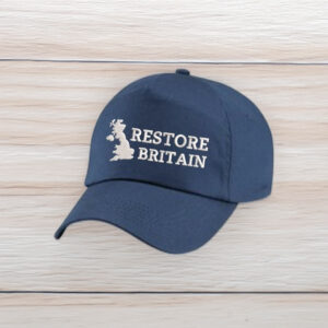 Restore Britain Hat UK Patriotic Embroidery Cap