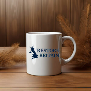 Restore Britain Map Mug