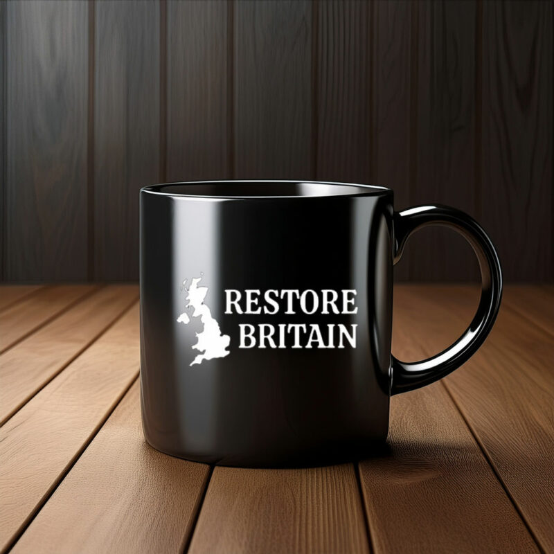 Restore Britain Mug – National Pride UK Coffee Cup