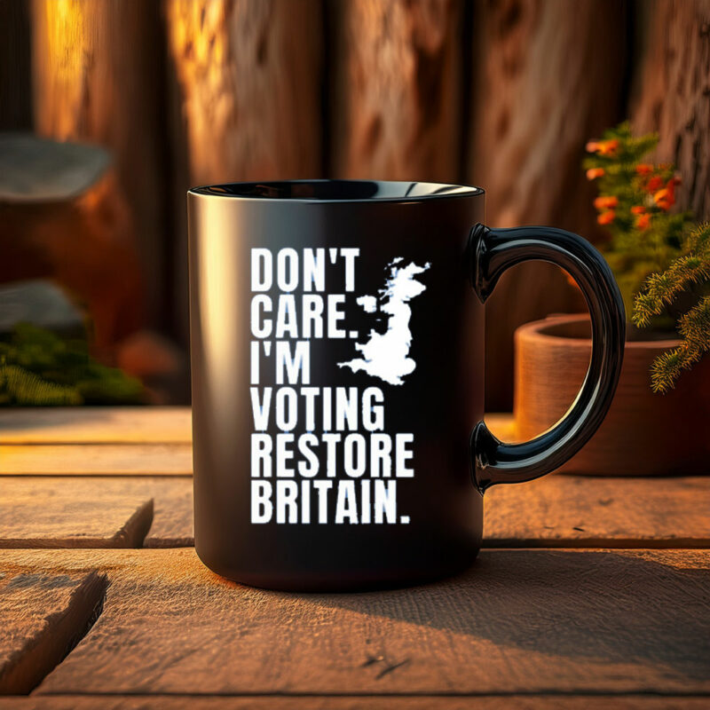 Restore Britain Mug – Patriotic British Coffee Cup