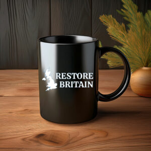 Restore Britain Mug – UK Political Movement Coffee Cup