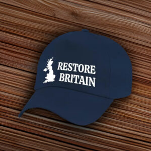 Restore Britain Navy Blue Baseball Hat