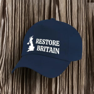 Restore Britain Navy Blue Baseball Hat