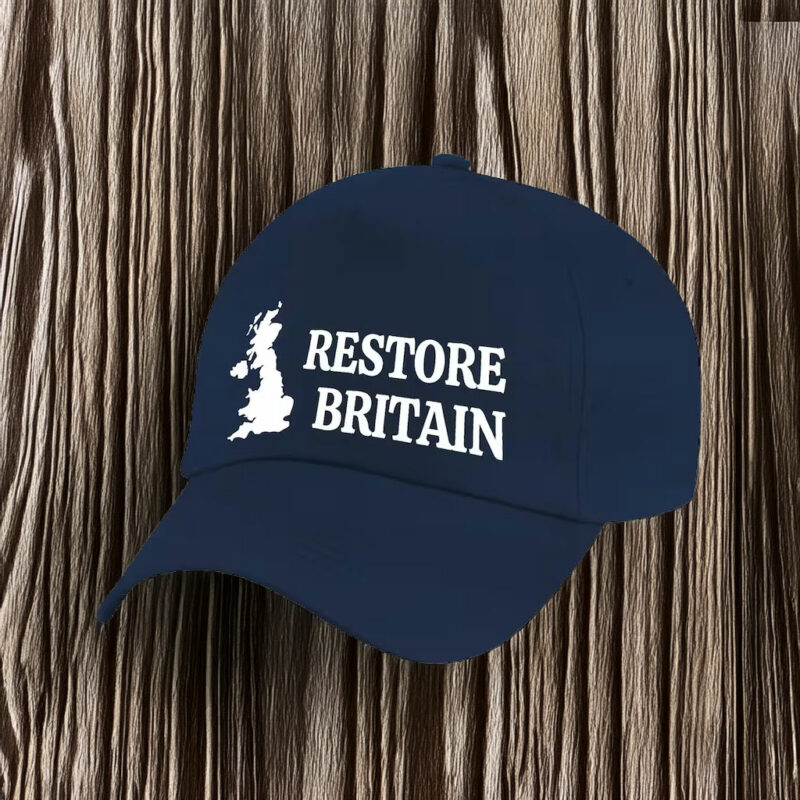 Restore Britain Navy Blue Baseball Hat