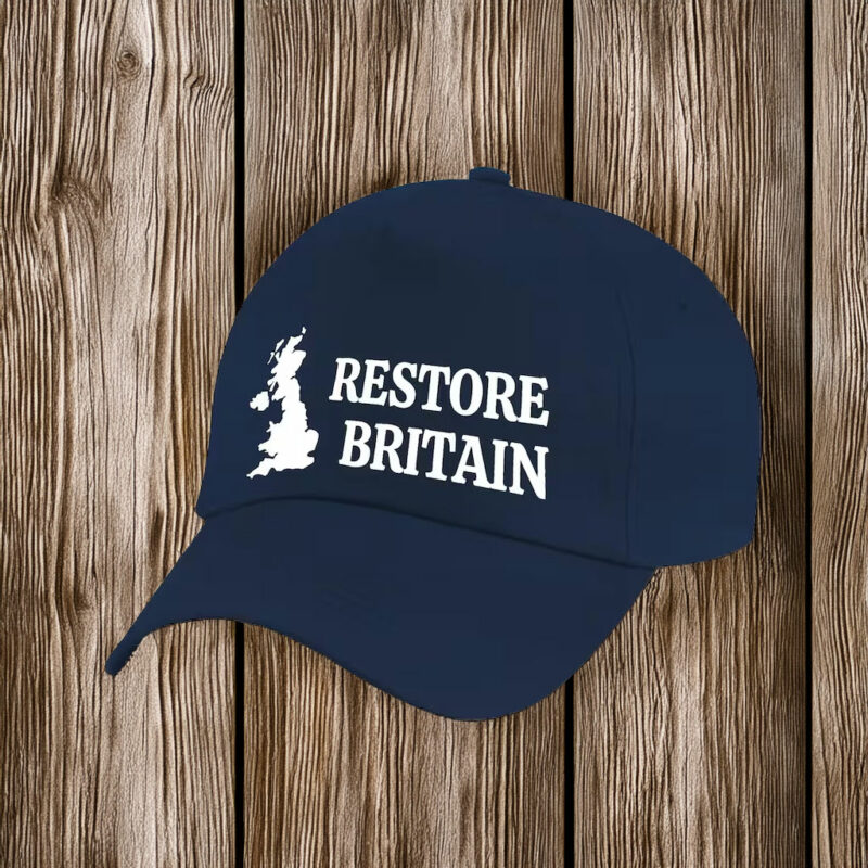 Restore Britain Navy Blue Baseball Hat