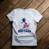 Restore Britain Patriotic Supporter UK Slogan Graphic Shirt