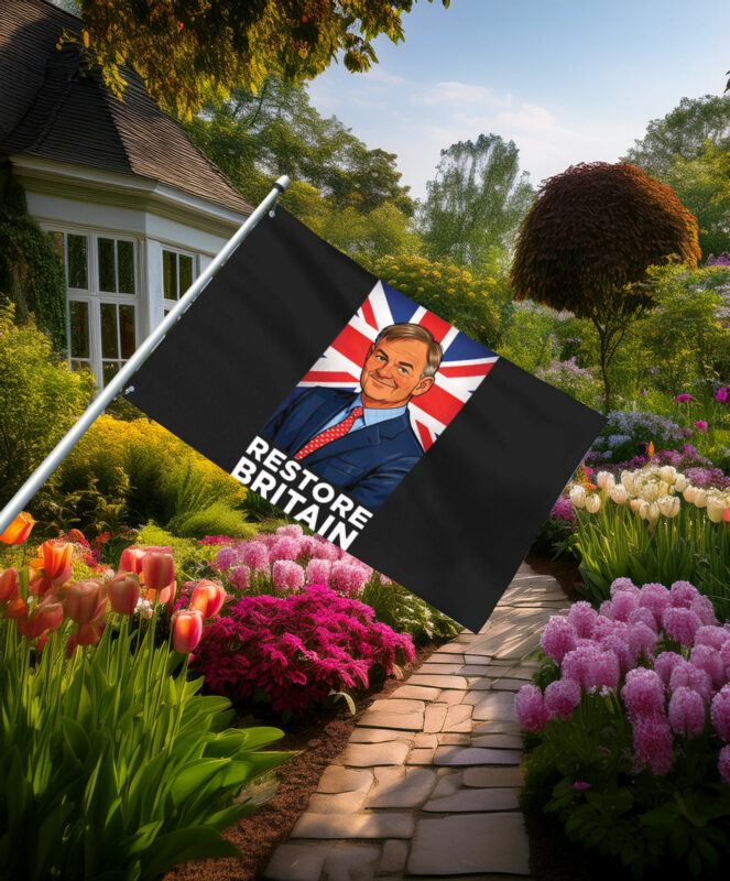 Restore Britain Political Adult Flag