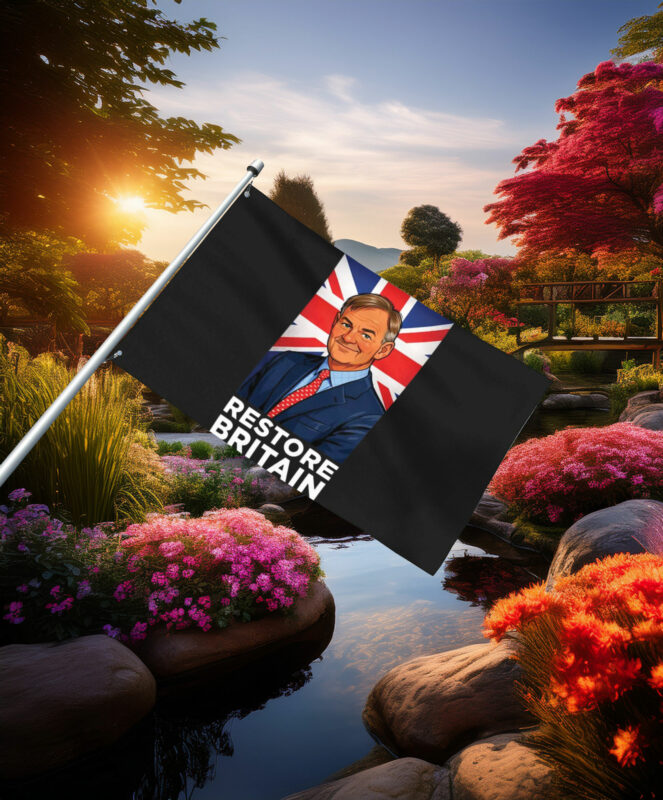Restore Britain Political Adult Flag