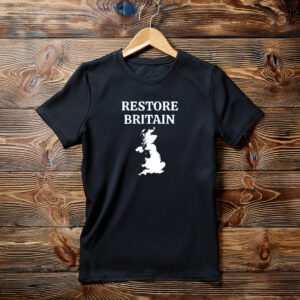 Restore Britain Retro British Tee Classic Fit Shirt