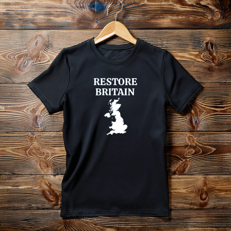 Restore Britain Retro British Tee Classic Fit Shirt